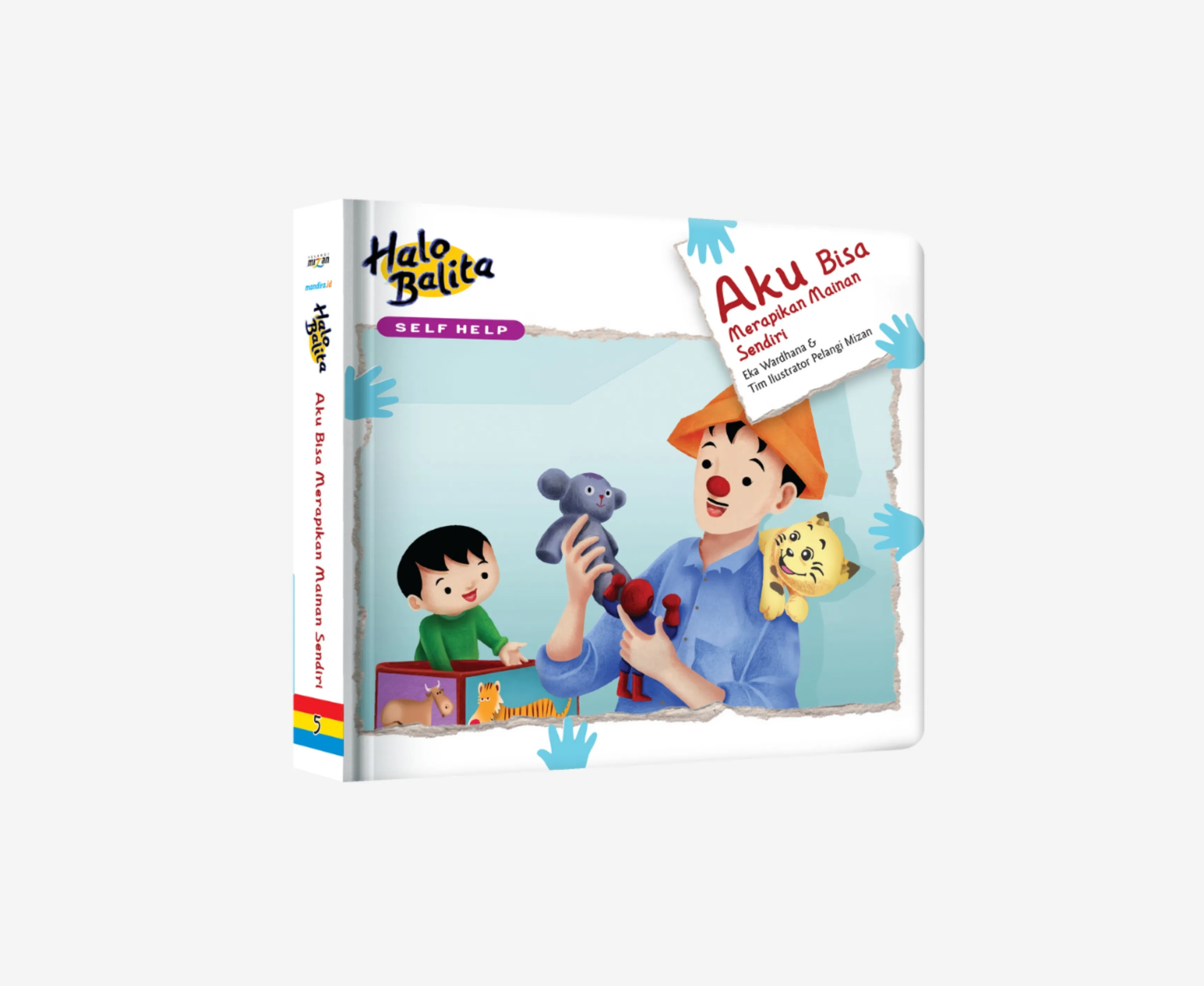 Cover Aku Bisa Merapikan Mainan Sendiri