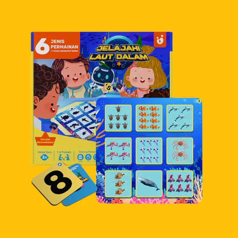 Board Game Anak "Jelajahi Bawah Laut" - Image 2
