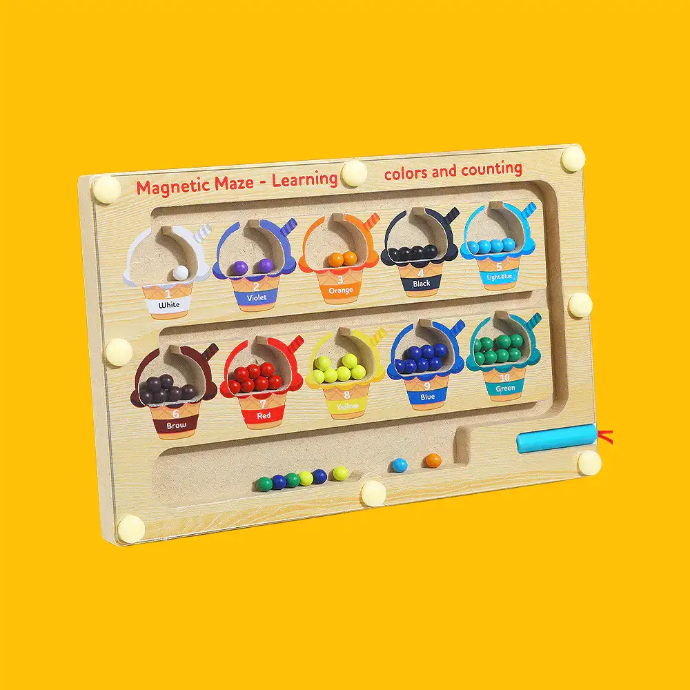Magnetic Mazes: Mainan Sorting Warna Magnetic - Image 2