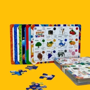Puzzle Isi 6: Alfabet, Angka, Hijaiyah, dan lainnya