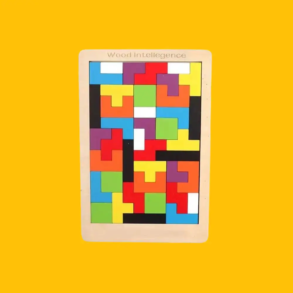 puzzle kayu tangram tetris